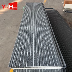 Panneaux muraux extérieurs Yonghong, revêtement métallique, panneaux sandwich en aluminium, matériau de construction durable et polyvalent - Product Image 1