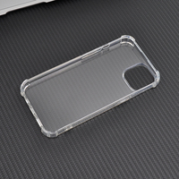Coque de téléphone portable transparente en TPU souple pour Apple 14, protection contre les chocs, compatible avec iPhone 14 15 16 17 Pro Max