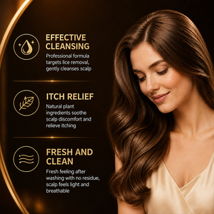 KORMESIC Repairing Lice Removal <strong>Shampoo</strong> 100g Strengthen Smooth Split Ends Wholesale Custom logo Private Label - Product Image 3