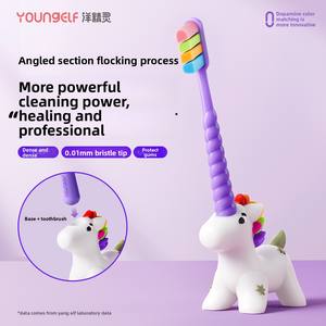 Portaspazzolini in Lana Morbida per Adulti, Base Lunga per Coppie, Supporto per Bagno, Organizzatore Dentale - Product Image 2