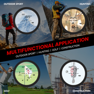 Bosian mới không thấm nước Golf Phạm vi công cụ tìm 7x Laser đo lường Scanner cho dài Khoảng cách sử dụng ngoài trời phạm vi Golf Finder - Product Image 5