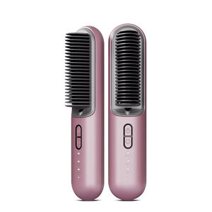 Meilleures ventes Nouveau lisseur de cheveux portable à ions négatifs Brosse à cheveux sans fil Lisseur de cheveux sans fil - Product Image 2