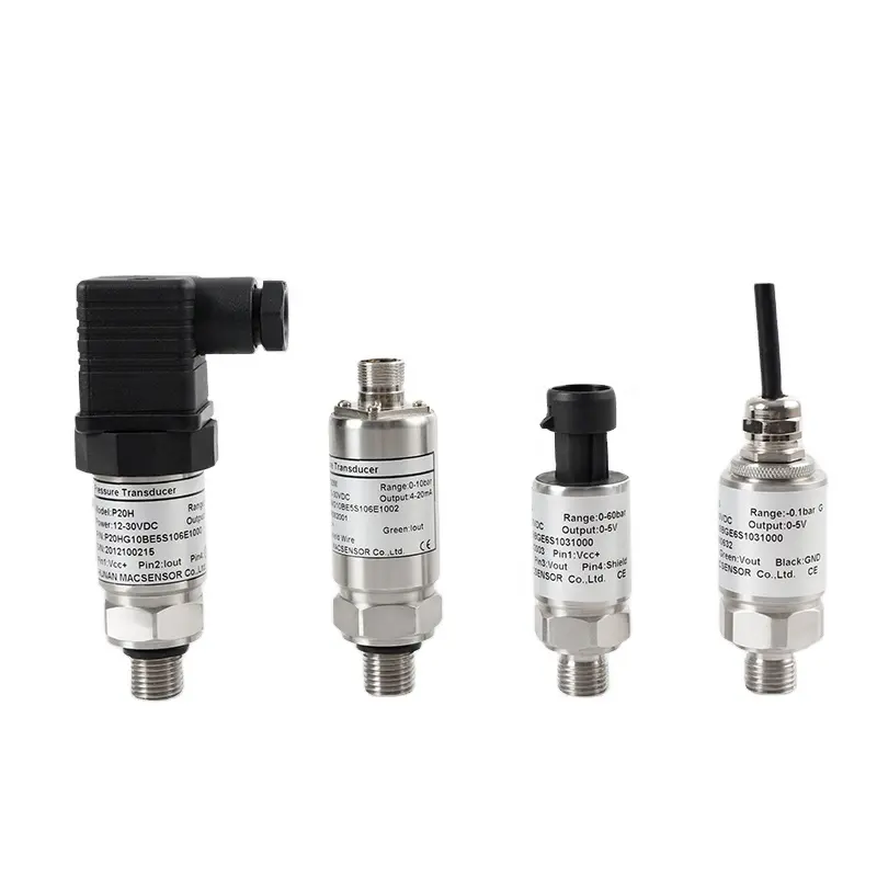 Macsensor Pressure Transducer 4-20ma Absolute Gauge Pressure Transmitter