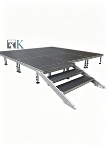 Adjustable Stage Outdoor Mobile Stage Fast Setup Aluminum Truss Design Wedding Event Portable Show Concert - Product Image 2