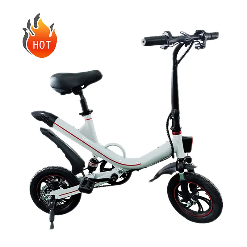 Ab warehousedrop kargo 36V350W v1 e bisiklet pedallar 12 inç katlanır elektrikli mini bisiklet yol kir elektrikli bisiklet ebike