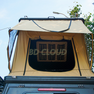 Carpa de Camping Portátil de Lona para Camioneta, con Bolsa de Transporte, Doble Capa, Impermeable, para Viajes por Tierra - Product Image 6