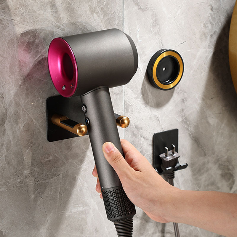 Modern Hair Dryer Toilet Rack Bathroom