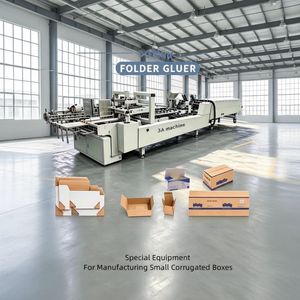 3A 800A-2 PLC Controlled Automatic Corrugated Box Making Machine 380V for <b>Small</b> <b>Boxes</b> Straight Line Design Easy Operation - Product Image 2