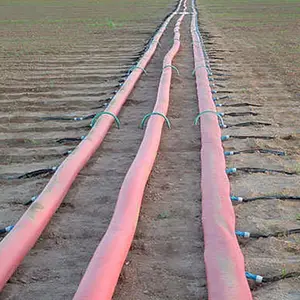 All'ingrosso durevole peso leggero pressione di lavoro 6bar Pvc Layflat tubo dell'acqua per l'agricoltura irrigazione a goccia