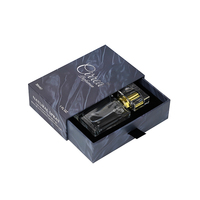 Boîte à parfum de luxe personnalisable en matériaux recyclés, emballage coulissant vide pour cosmétiques et cadeaux, vente en gros