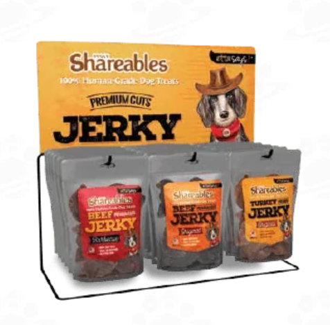 Apache Custom Cardboard Pallet Display Racks for Pet Cat & Dog Food Packaging Promotional Snack Tabletop Racks for Retail Shops — view 5