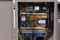 Nouvelle Scie à ruban semi-automatique à prix d'usine pour la découpe d'angles de 0 à 45 degrés, avec table rotative, moteur 3kW et alimentation par rouleaux