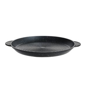 Nouveau produit Poêle à <span class=keywords><strong>paella</strong></span> antiadhésive 28cm en aluminium moulé sous pression avec vague - Product Image 4