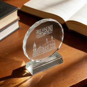 Crystal Collectible Architecture Model Building Decor Display Piece <b>for</b> Study Room <b>Bookshelf</b> - Product Image 1
