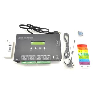 Dmx512 8-Cổng Lập Trình Kỹ Thuật Số LED Đầy Đủ Màu Sắc Ánh Sáng Điều Khiển H807sa Dễ Dàng Nghệ Thuật-Net & Thẻ SD 8 CH 8192 Pixels Dimmer - Product Image 5