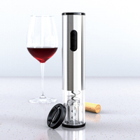 Ouvre-bouteille électrique automatique moderne, rechargeable par piles AA, coupe-capsule en acier inoxydable, accessoire pour la maison, la cuisine et le bar