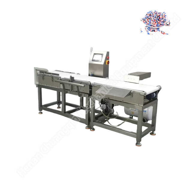 Conveyor Belt Check Weigher Food Packaging Bag Weight Inspection ...