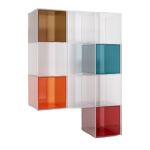 Trắng Acrylic <span class=keywords><strong>Cube</strong></span> 30x30 tùy chỉnh thực hiện 10cm Acrylic <span class=keywords><strong>Cube</strong></span> Bánh hộp - Product Image 1