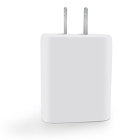 Chargeur rapide double USB-C 65W direct usine PD 3.0 QC3.0 SCP OVP Prise UE pour Ordinateur Portable, Tablette, Smartphone, Écouteurs, Appareil Photo Ignifuge