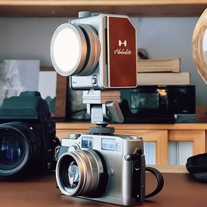 Hobolite <span class=keywords><strong>mini</strong></span> <span class=keywords><strong>LED</strong></span> Video <span class=keywords><strong>Light</strong></span> Creator <span class=keywords><strong>Kit</strong></span> với màn hình LCD, ứng dụng, barndoor, 2700-6500K chiếu sáng liên tục để chụp ảnh - Product Image 2