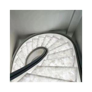 مخصص الطبيعية واضحة الكوارتز الخلفية نقية الكريستال العقيق الدرج - Product Image 1