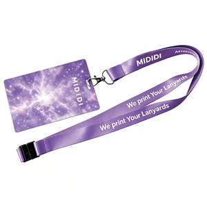 <span class=keywords><strong>Carte</strong></span> d'identité en PVC avec cordon, cordon cadeau pour croisière, cordon en polyester, cordon de cou par sublimation, cordons personnalisés avec logo - Product Image 5