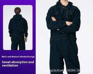 <span class=keywords><strong>Mono</strong></span> HBC resistente al desgaste, pintura en aerosol para polvo, reparación de automóviles, manejo, <span class=keywords><strong>Mono</strong></span> para hombres y mujeres, traje de trabajo de soldadura - Product Image 3