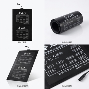 Film chauffant électrique au graphène certifié CE, 230V, norme européenne, pour usage extérieur en <span class=keywords><strong>parc</strong></span>, écologique, résistant à l'eau, OEM - Product Image 5