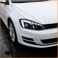 Pour Volkswagen Golf 7 MK7 2013-2017 Facelift, mise à niveau style Audi, phares à LED matriciels DRL avec lentille de projecteur, montage Plug & Play