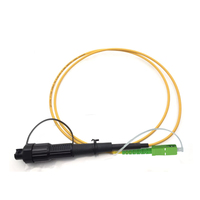 Cordon de brassage fibre optique monomode G.657.A2 OptiTap SC/APC FTTA étanche câble extérieur LSZH 5,0 mm