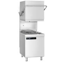 Lavavajillas de doble pared GGM Gastro - Digital - 7.1 kW - incl. Desincrustante - con detergente, ablandador de agua y aditivo para el lavado