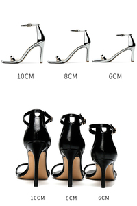 Nouvelles Chaussures à Talons Hauts Stiletto Ouvertes pour Femmes, Style Européen, Pointures 33-40, Idéales pour l'Été - Product Image 6