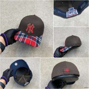 قبعات جديدة عالية الجودة بـ 5/6 ألواح مع تطريز ثلاثي الأبعاد بأسلوب كلاسيكي قديم، قبعات سناب باك مسطحة الحافة للكرة السلة - Product Image 2