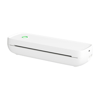 Imprimante thermique sans encre portable Leapfuture A80 A4 sans fil, blanche, 8 pouces, pour étiquettes, photos et tatouages, compatible avec le format US Letter 8,5 x 11 pouces