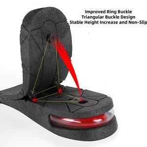 Có thể tháo rời PVC đệm không khí thoải mái <span class=keywords><strong>Foam</strong></span> chèn Pad nhiều lớp chiều cao tăng lót cho giày thể thao - Product Image 3