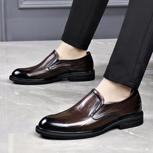 Sepatu Formal kantor kulit pria, Sneaker Jalan Formal kantor kulit kasual mode baru musim panas - Product Image 2