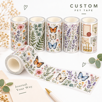Fabricant de rouleaux d'autocollants en ruban PET personnalisés, kit créatif pour Junk Journal