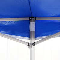 Carpa Plegable Impermeable de Alta Resistencia 10x10 para Puestos de Mercado de Agricultores y Puestos de Vendedores al por Mayor