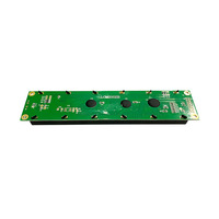 Modul LCD BIRU STN Transmisif 20 Karakter 2 Baris Antarmuka 8-bit Modul Tampilan Lampu Latar Putih Samping
