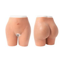 Nouveaux Styles de Maillots de Bain de Plage pour Femmes, Taille XL, Slip en Silicone à Entrejambe Ouvert, Logo à la Ceinture, Sous-vêtement Bikini Augmentation Fessiers
