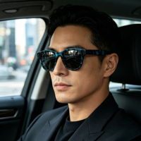 Gafas Inteligentes 2026 con Lentes Únicas, Cámara de 13MP, Videocámara, Gafas de Sol con Transferencia Wi-Fi, Grabación de Audio, Gafas Inteligentes con IA