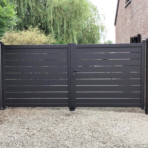 Portail de Jardin <span class=keywords><strong>en</strong></span> Aluminium Forgé Étanche pour Allées, Utilisé <span class=keywords><strong>en</strong></span> Chine, Service de Modélisation 3D du <span class=keywords><strong>Bois</strong></span> Traité Thermiquement Disponible - Product Image 4