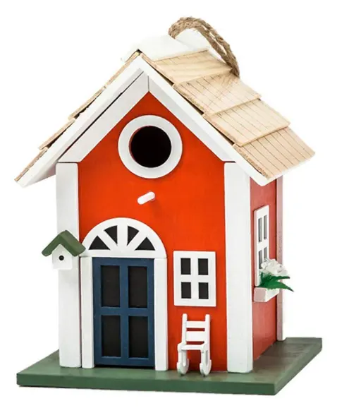 High Quality decorative canary bird cage with wooden houses for Kids & Teens, Boys & Girls