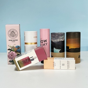 Caja de Embalaje de Papel para Botellas de Cuidado de la Piel con Holograma UV Plegable Personalizada a Precio de Fábrica con Logotipo - Product Image 1