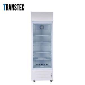 מסחרי זכוכית דלת מקרר ראווה 218 ליטר יחיד זכוכית חזותי דלת עם פנל סולארי משקאות קירור תיבת חיסכון באנרגיה - Product Image 5