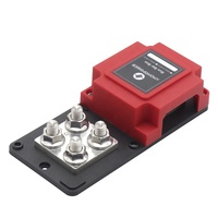Bornes de barre omnibus en cuivre résistant 4XM10 8XM10 400A 600A 48V bloc de Distribution d'énergie boîte de barre omnibus positive négative au sol