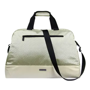 도매 사용자 정의 내구성 자카드 폴리 에스터 여행 더플 가방 어깨 가방