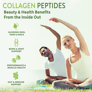 ผงคอลลาเจนเปปไทด์โปรตีนสูง ปราศจากน้ำตาล ช่วยบำรุงสุขภาพลำไส้ ลดเลือนริ้วรอย ผิวขาวกระจ่างใส เหมาะสำหรับผู้ที่ทานคีโต (OEM/ODM) - Product Image 6
