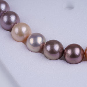 Collar de Perlas de Agua Dulce Barrocas de 14-15 mm, Joyería Natural Semi-Acabada para Accesorios de Bricolaje - Product Image 5