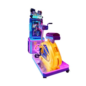 Vibrant LED-Lit Interactive Cycling Exercise Machine <b>Arcade</b> Fitness Equipment for Game Zones Coin Operated Coin Operated Games - Product Image 4